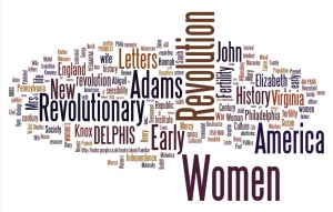 A Wordle made from sources my undergraduates located for our in-class source-finding competition