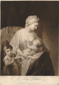 Lady and Children