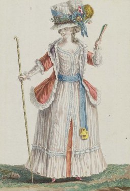 Creole Dress, Creole dress, in typical french-style cut of …